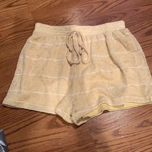 ILLA ILLA Knit Lemon Shorts Size:M